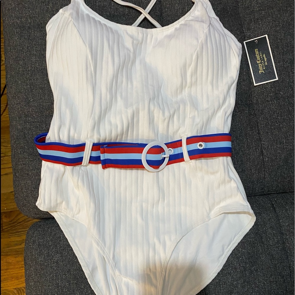 Juice couture white swimsuit
